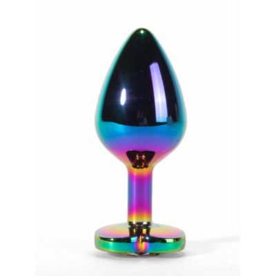 Butt Plug Secret Shine Metal Rainbowheart M