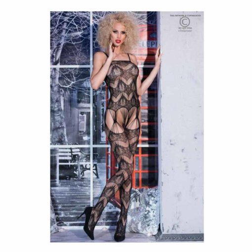 Catsuit CHILIROSE-4234 Negru - imagine 2