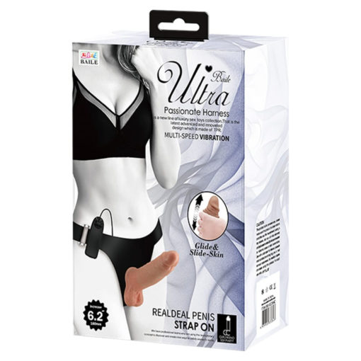 Strap On Harness cu Vibratii