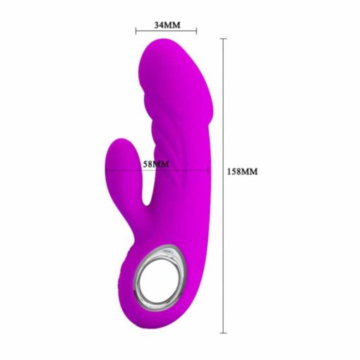 Vibrator Pretty Love Ansel Purple - imagine 2