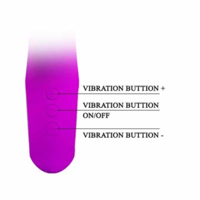 Vibrator Pretty Love Ansel Purple 1