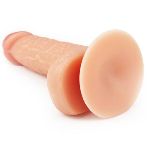 Dildo cu Ventuza The Ultra Soft Dude 7 inch