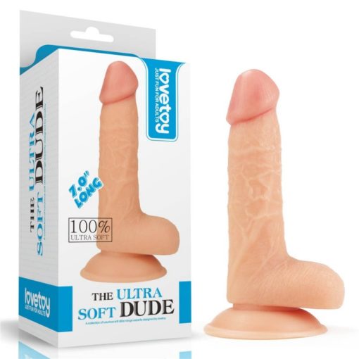 Dildo Realistic The Ultra Soft Dude 18 cm