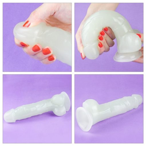 Dildo fosforescent Lumino Play 8,5 inch