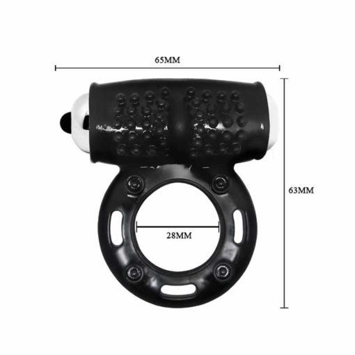 Inel Penis Power Ring 10 Functii Vibratie - imagine 5