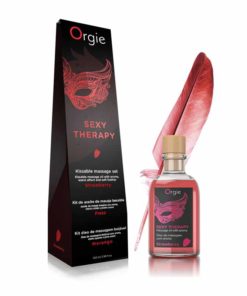 Set de Masaj Sexy Therapy Strawbery