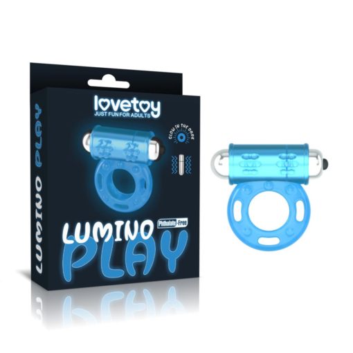 Inel Penis Lumino Play cu Vibratii Lovetoy