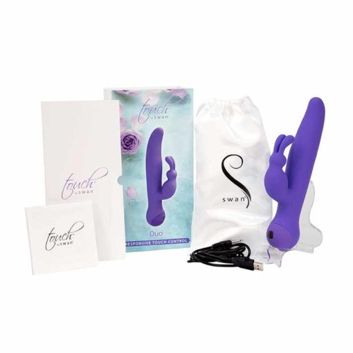 Vibrator Duo Rabbit Purple - imagine 4