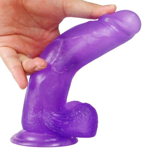 Dildo Jelly Studs Crystal Large 20 cm