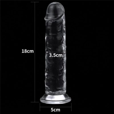 Dildo Transparent Flawless Clear 7