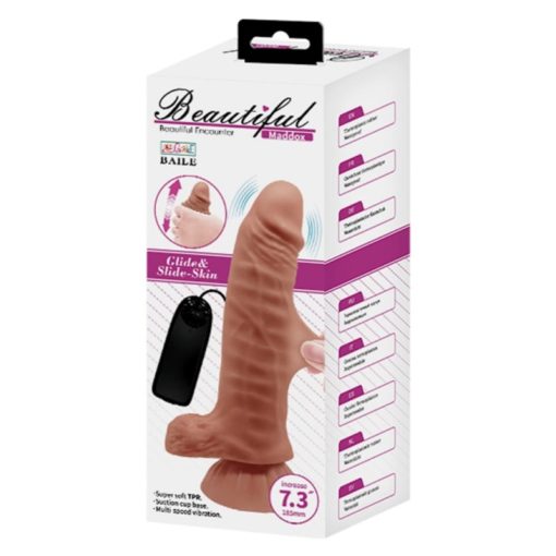 Dildo cu Vibratii Maddox 7 Inch