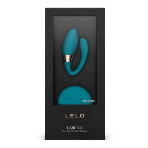 LELO Tiani Duo Couples Massager Ocean Blue