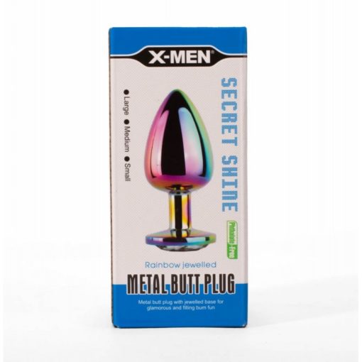 Plug Anal X Men Secret Shine Rainbow L