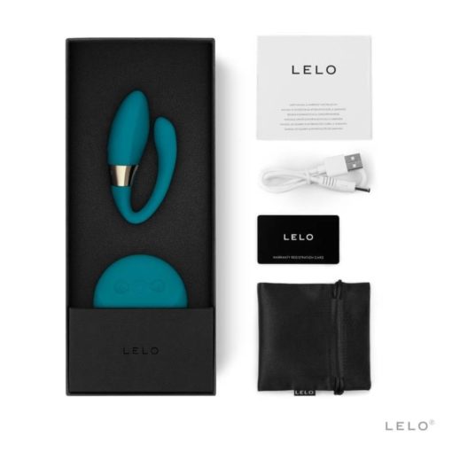 LELO Tiani Duo Couples Massager Ocean Blue