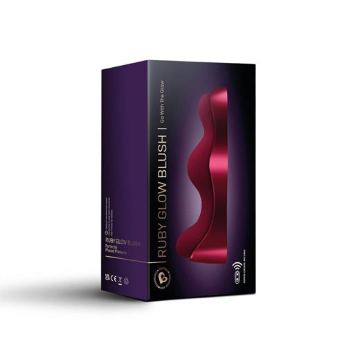 Vibrator Dublu Ruby Glow Blush