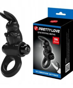 Inel Penis Pretty Love Exciting Ring 10 Functii de Vibratie