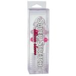 Prelungitor Penis Super Stretch Transparent Silicone Sleeve With Little Balls 14 Cm