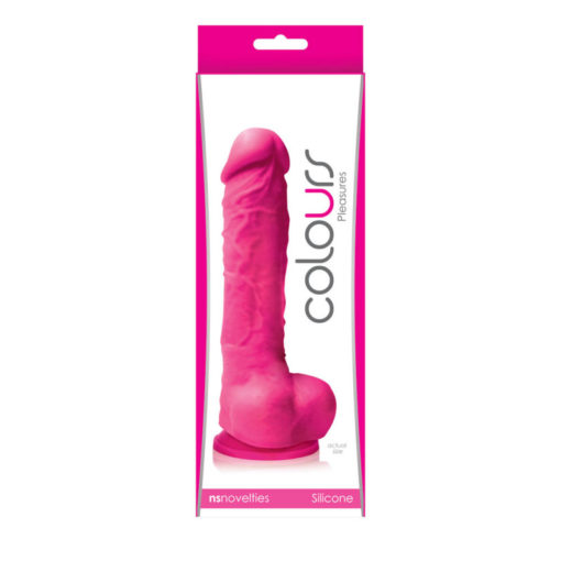 Dildo cu Ventuza Colours Pleasures 5Inch 2