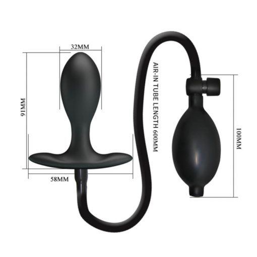 Plug Anal Gonflabil Pretty Love - imagine 4