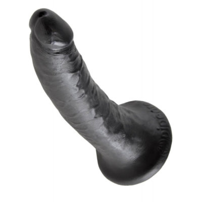 Dildo King Cock 7 Inch Black