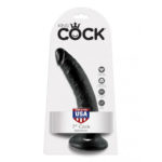 Dildo King Cock 7 Inch Black