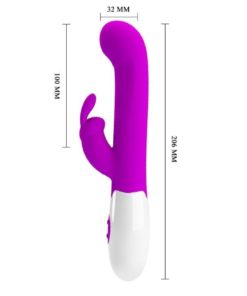 Pretty Love Centaur Vibrator Rabbit 21 cm