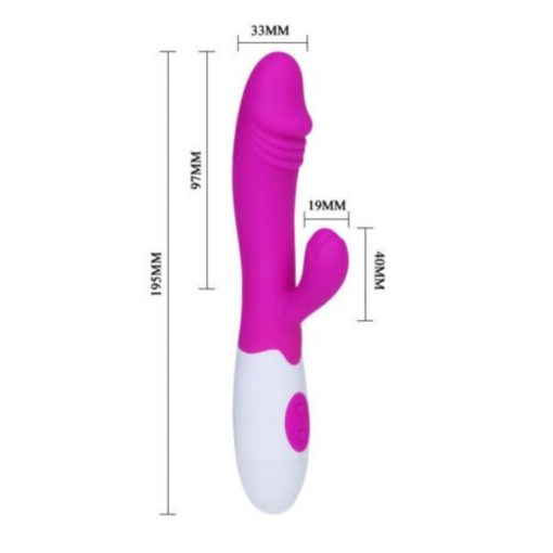 Vibrator Pretty Love Snappy 19 cm