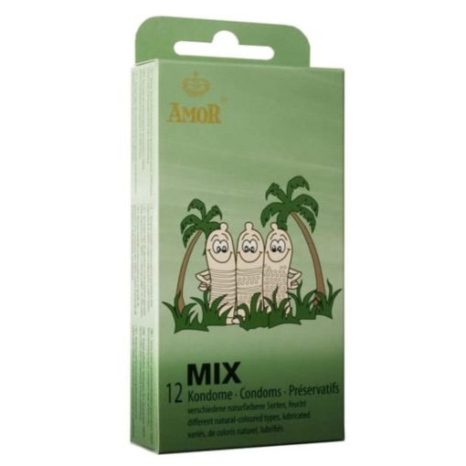 Prezervative Amor MIX 12 Buc