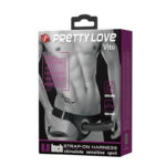 Strap On cu vibratii Pretty Love Vito