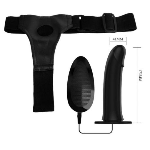 Strap On cu vibratii Pretty Love Vito