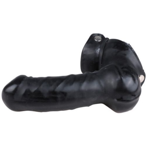 Strapon Femei Switch Latex 19 cm