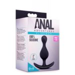 Butt Plug Anal Adventures Platinum Wave