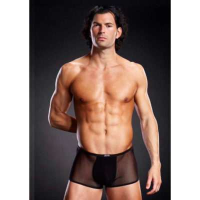 Chiloti Barbati Micro Mesh Trunk Black S/M