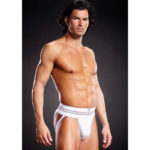 Chiloti Barbati Microfiber Jock Strap White L/XL