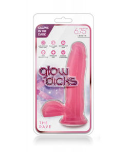 Dildo Fosforescent Glow Dicks The Rave