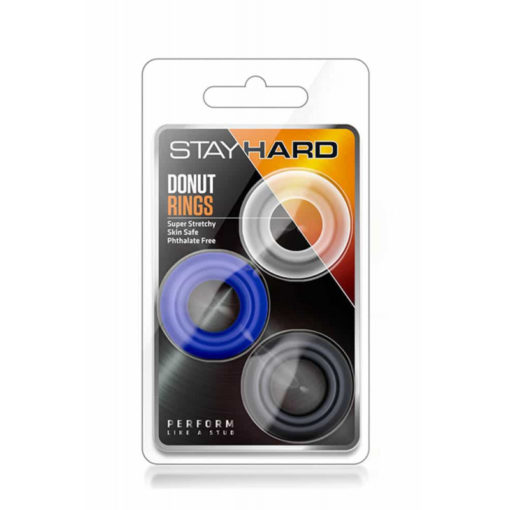 Inele Penis Stay Hard Donut Rings Assorted