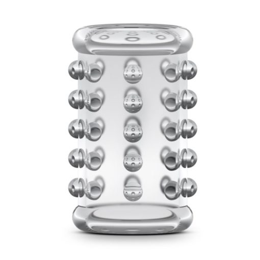 Manson Penis Stay Hard Cock Sleeve 02 Clear 5 cm