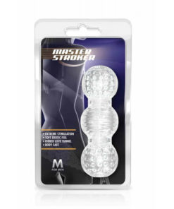 Masturbator M For Men Master Stroker Clear