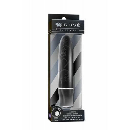 Mini Vibrator Rose Bliss Vibe Black