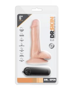 Vibrator cu Telecomanda Dr. Skin Gyrating