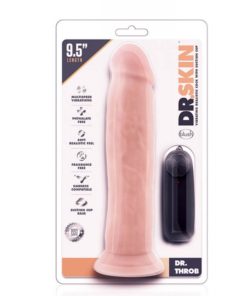 Vibrator cu Telecomanda Dr. Skin Throb