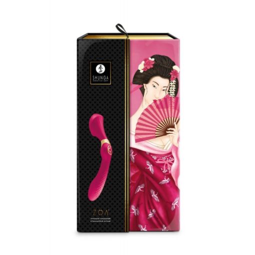 Vibrator pentru Masaj Zoa Raspberry