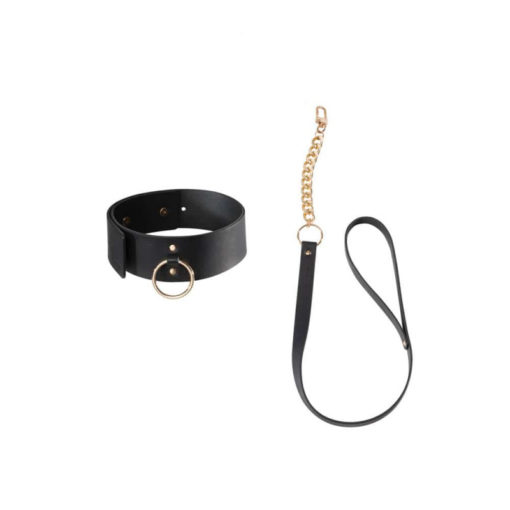Zgarda si Lesa din Poliuretan Maze Wide Choker