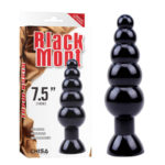 Butt Plug in Forma de Bile Anale Black Mont Beads 19 cm