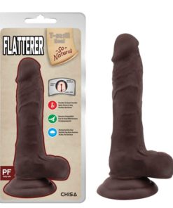 Dildo cu Ventuza Flatterer Brown