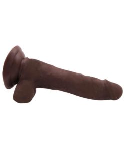 Dildo cu Ventuza Flatterer Brown