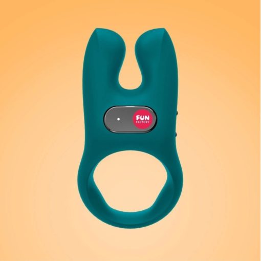 Inel Penis NOS cu Vibratii si Stimulare Clitoris Fun Factory