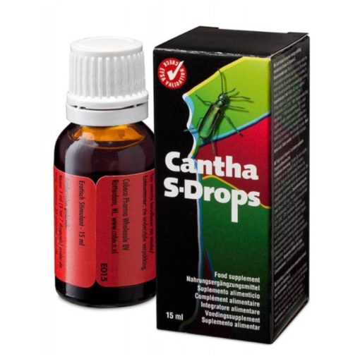 Picaturi Afrodisiace Cantha S-Drops pentru Cresterea Libidoului 15 ml