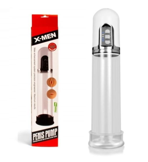Pompa Marire Penis X-MEN Electric Pump White