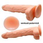 Vibrator cu Incalzire si Cap Rotativ Fiery Dong 20 cm